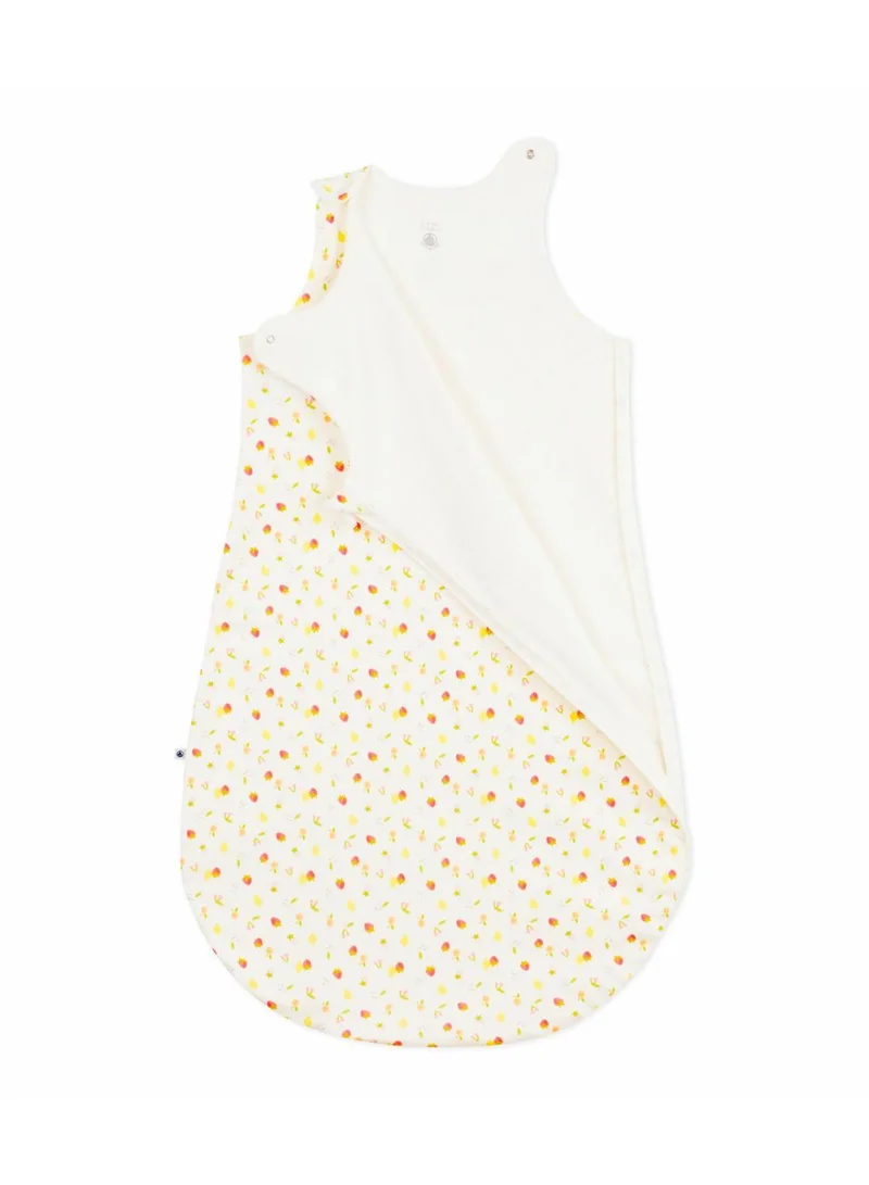 بيتي باتو Babies' 0.5 TOG cotton sleeping bag printed with little fruits
